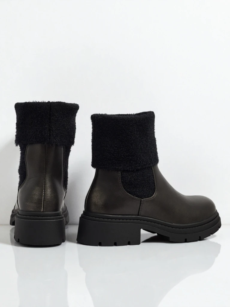 Moteriški eko odos botiljonai su kailiuku Kesy