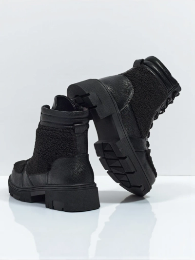 Women's worker boots with fur Ardella