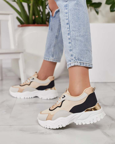 Royalfashion Women's sport sneakers Sinip