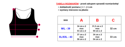 Neona rozā sieviešu sporta krūšturis - apakšveļa