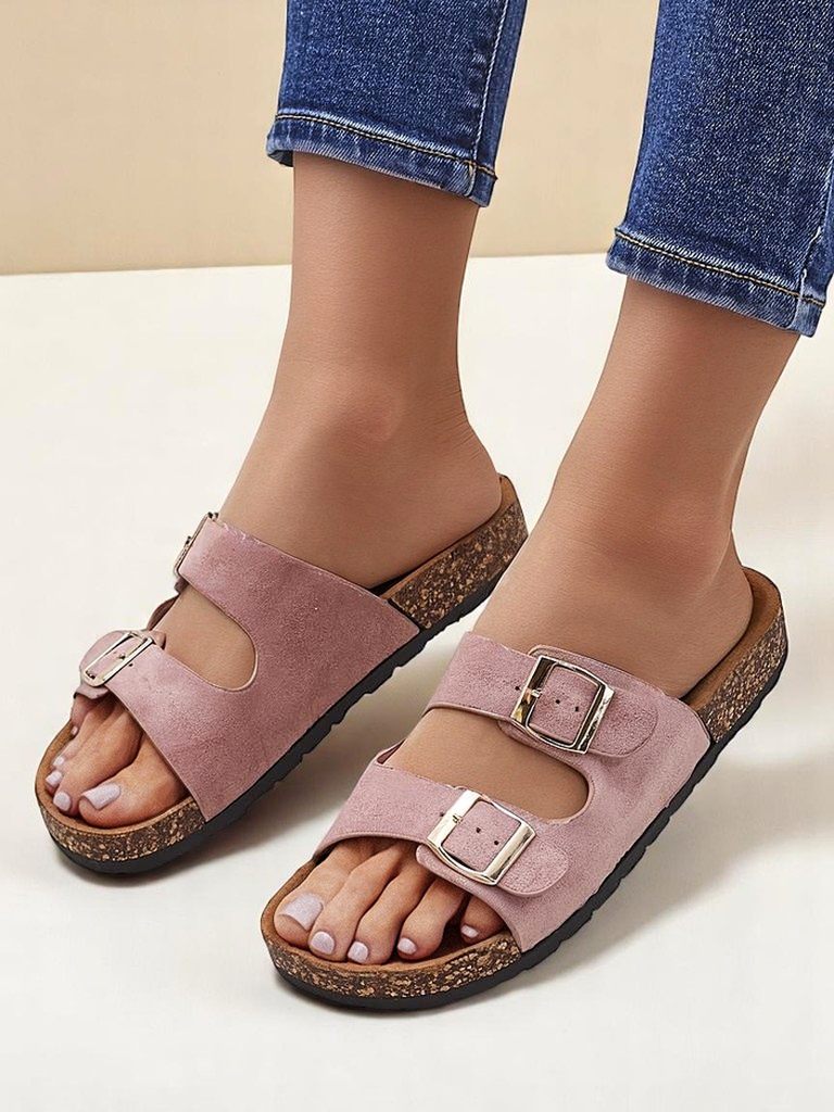 Royalfashion Women's sandals with buckles Foumy