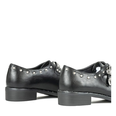 Black high-heeled shoes from Stavomena - Footwear
