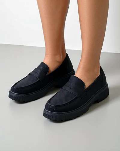 Royalfashion sieviešu ekoloģiskās zamšādas mokasīni Dunes