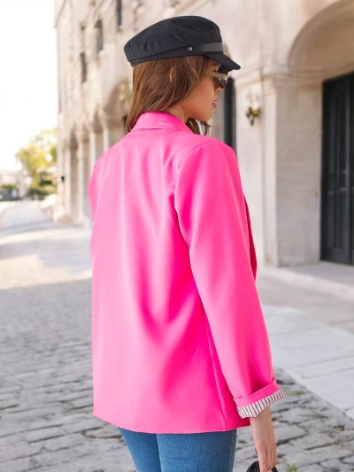 Royalfashion Women's blazer without fastening Elegantes