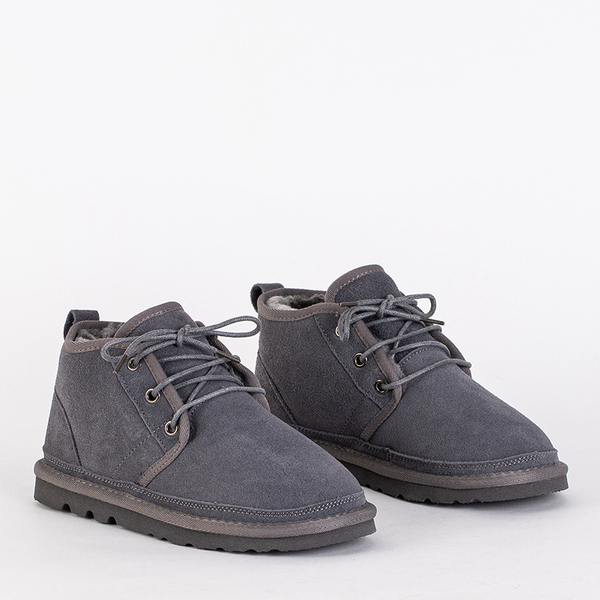 Серые детские ботинки Tibilis