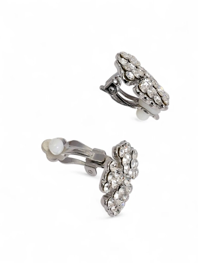 Royalfashion Women's Clip-on Zirconia Earrings