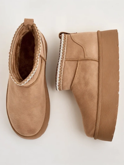 Royalfashion Sieviešu īsie zābaki a'la sniega zābaki Xoalla