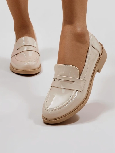 Royalfashion Women's patent moccasins Aylay