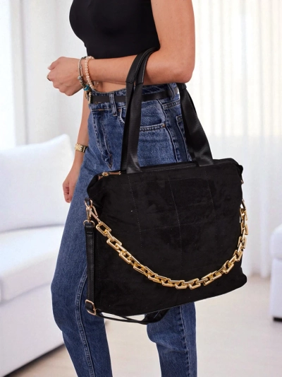 Sakoŝo por sinjorinoj eko + suede Azure Veil