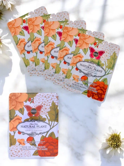 Dabas augs - Seruma komplekts ar ceramīdiem un rozīšu maska 6g+36g x 10gab