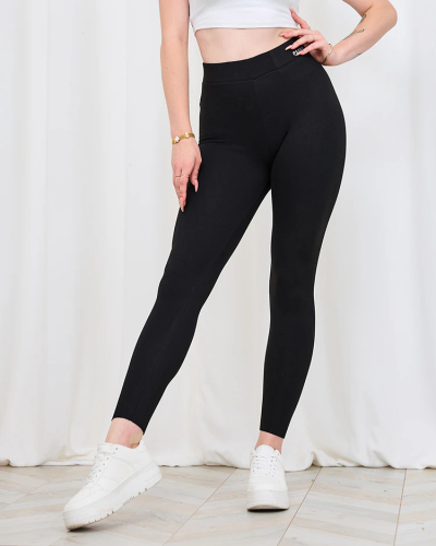 Royalfashion Black insulated women's leggings