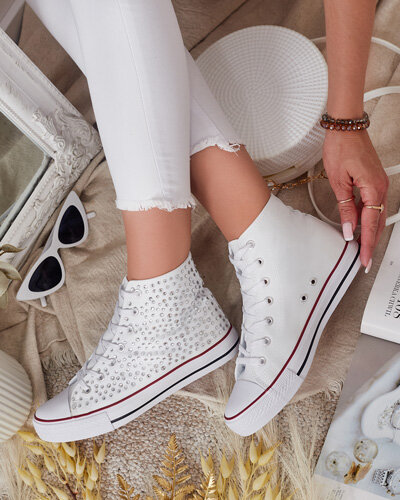 Royalfashion Sieviešu apavi ar fliteriem Shis