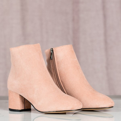 Pink boots on a higher Milagros post - Footwear 1