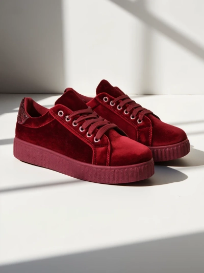 Royalfashion Women's Sneakers a'la Velvet Mixose