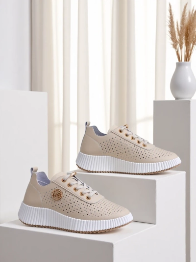Royalfashion Women's sporty lace-up sneakers Jovenes