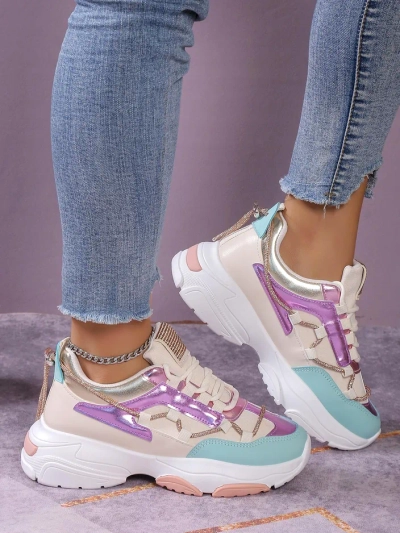 Royalfashion Colorful women's sneakers Casiia