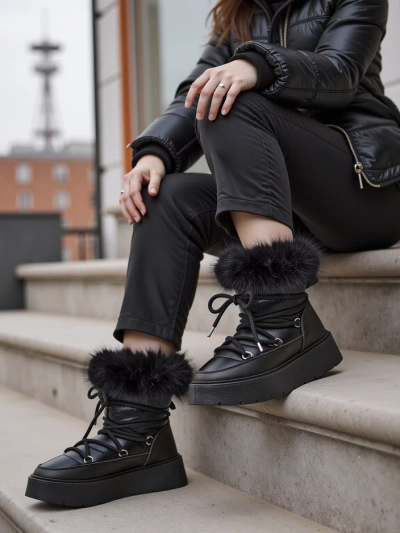 Royalfashion Women's Snow Boots Melioz