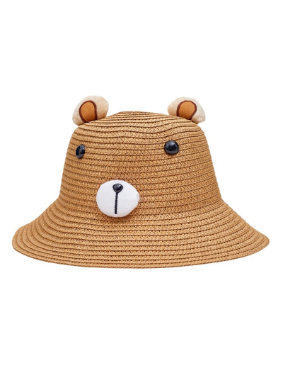 Royalfashion Children's Straw Hat Bear