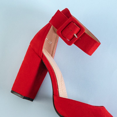 Women's red pumps Adiess - Shoes