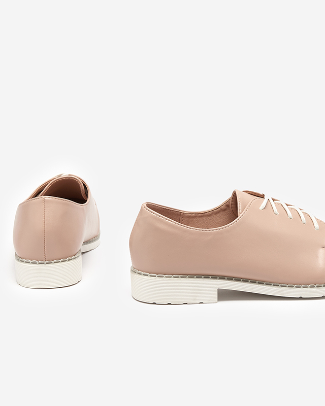 Beige women's shoes Uwem- Footwear