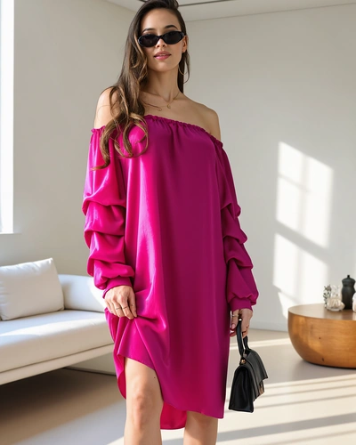 Royalfashion Gluda sieviešu kleita a'la Spānijas ar volāniem