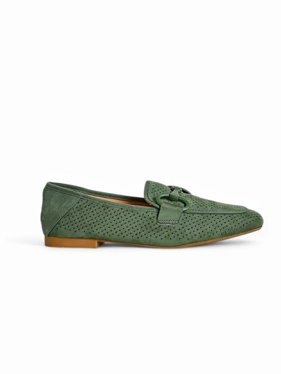 Royalfashion Sieviešu perforētie loafers Laamba