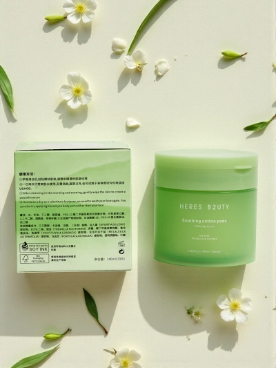 Bawełniane płatki kosmetyczne - nawilżające , łagodzące