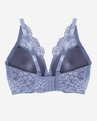 Pink bra with purple lace - Underwear