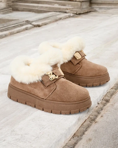 Royalfashion Women's short boots a'la snow boots Dobis