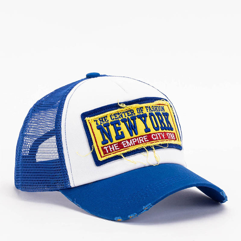 Dark blue unisex baseball cap - Accessories