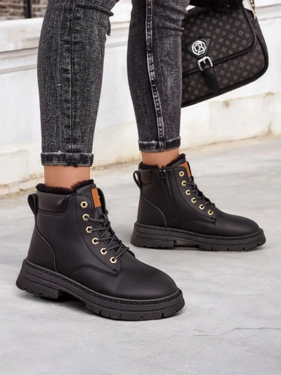 Royalfashion Sieviešu izolēti trapery zābaki Radoras