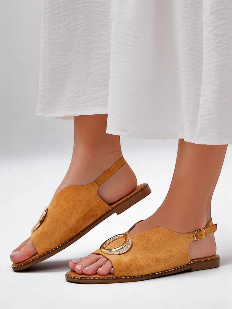 Royalfashion Women's Sandals with Atmase Upper