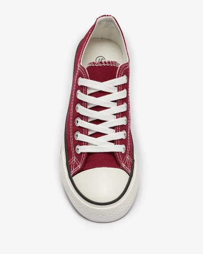 Maroon Portabella Women's Sneakers - Footwear