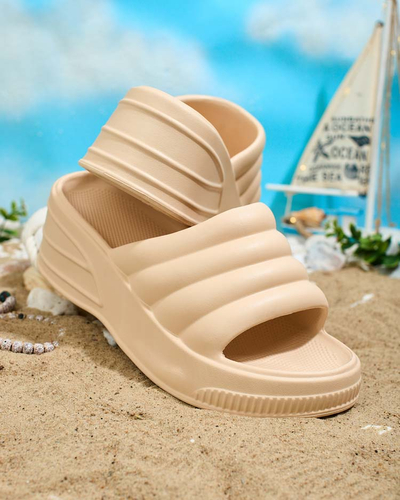 Royalfashion Sieviešu gumijas čības Kooli