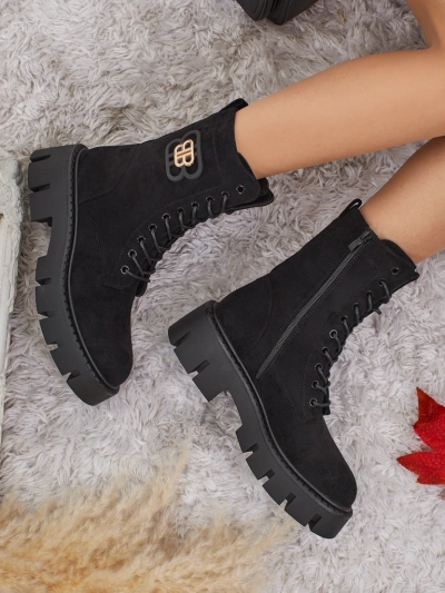 Royalfashion Damskie botki typu workery Milloze