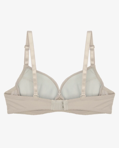 Gluds mežģīņu krūšturis pelēkā krāsā - Apakšveļa