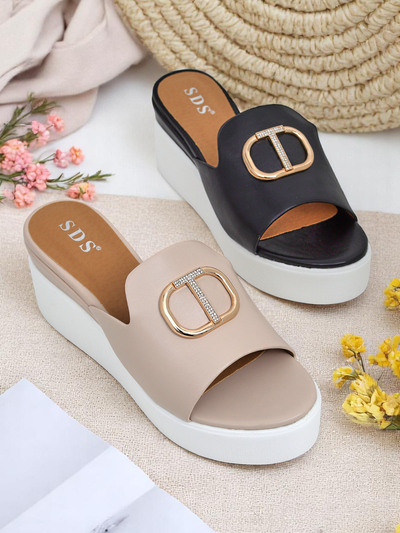 Royalfashion Women’s wedge sandals Daffin