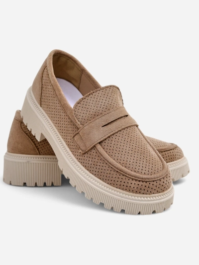 Royalfashion Sieviešu ekosuede mokasīni Dunes