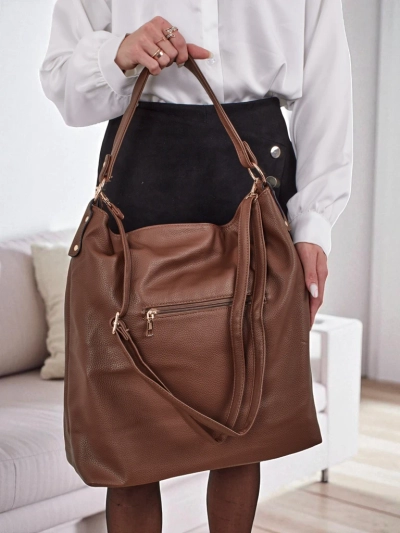 Velinda Score Women's Eco-Leather Shopper Bag