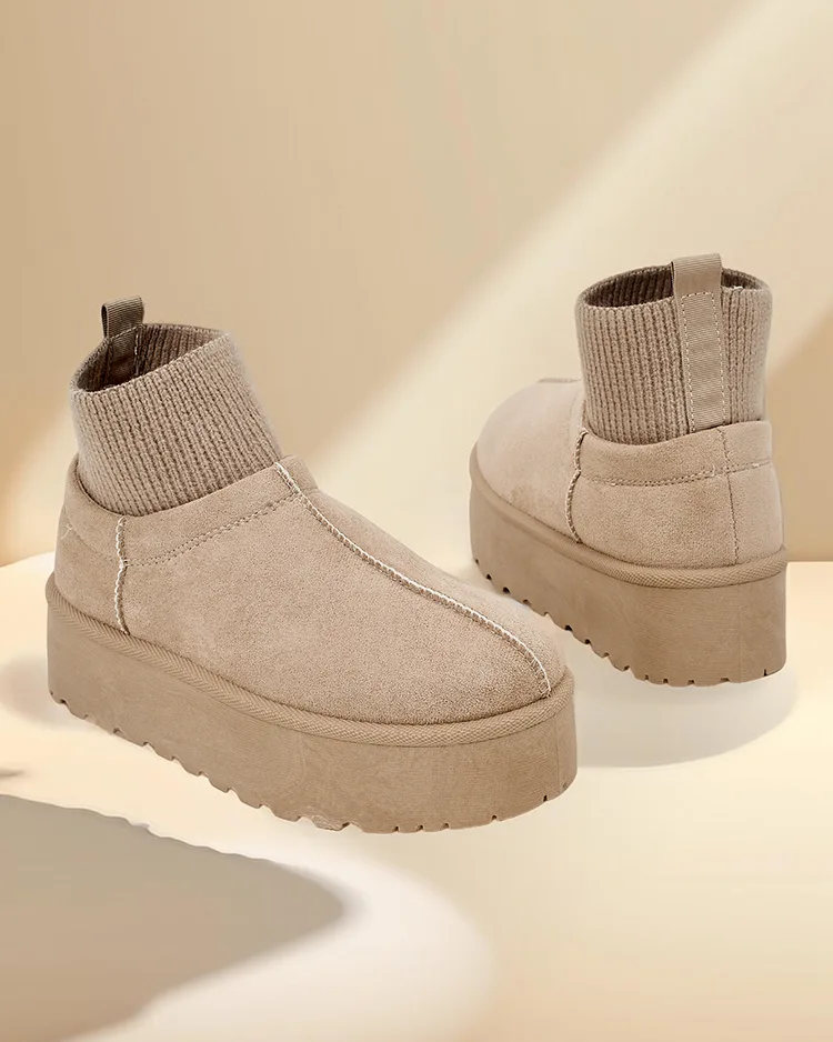 Royalfashion Короткие женские снежные ботинки в стиле снежных ботинок Vevello