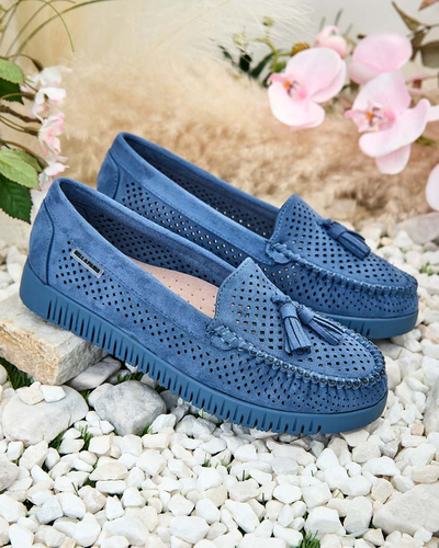 Royalfashion Sieviešu ažūra mokasīni Molaffa