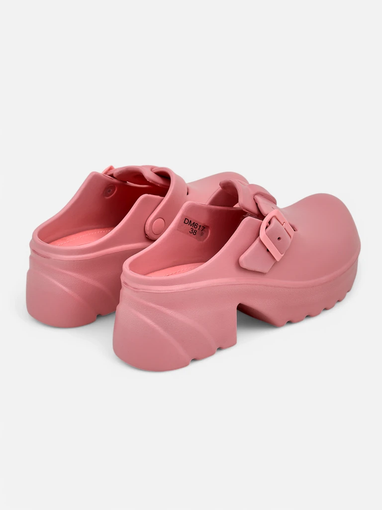 Royalfashion Sieviešu gumijas papēžu sandales Voxones