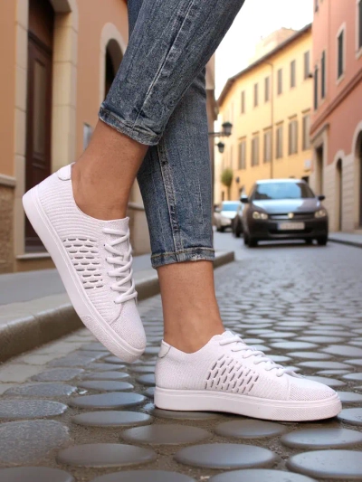 Royalfashion Women's fabric sports shoes Norbiese
