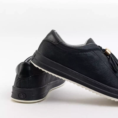 OUTLET Black girls' slip on shoes from Xomi- Shoes