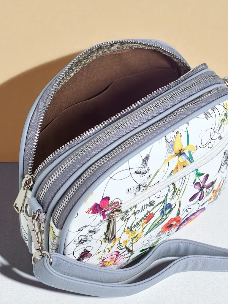 Royalfashion Sieviešu maza rokassoma no ekoloģiskās ādas Floriana