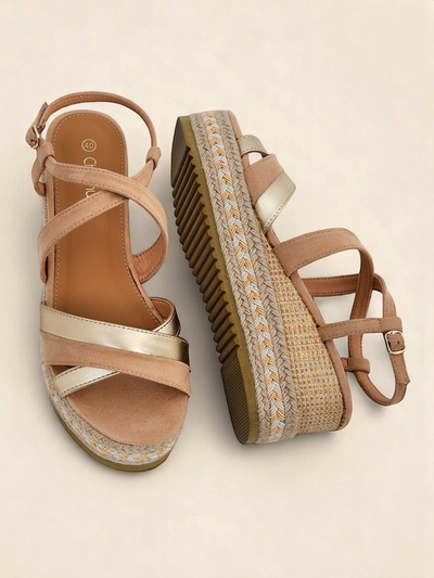 Royal Fashion Women's Wedge Sandals Eylaas