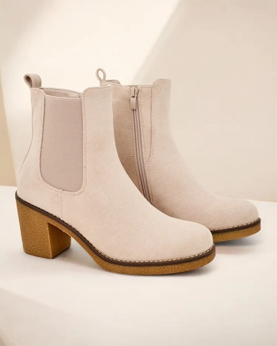 Rojalfashion Eco-sietnamīšu sieviešu zābaki uz ieraksta Bregianka