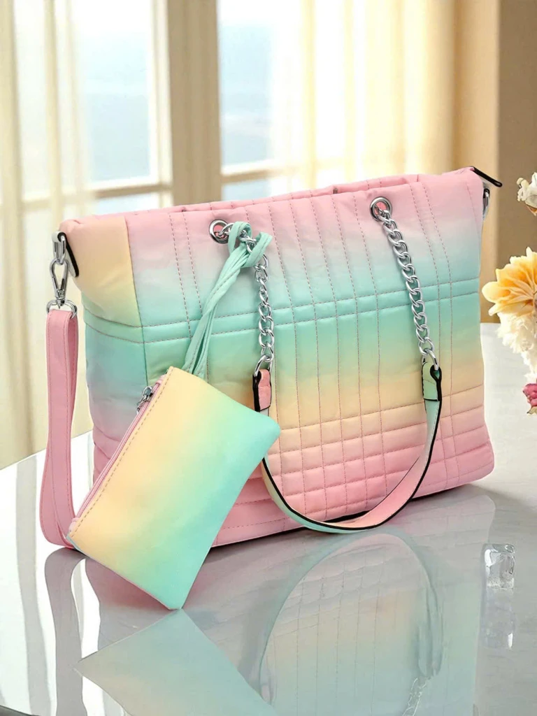 Royalfashion Large women's shopper bag Ombre II