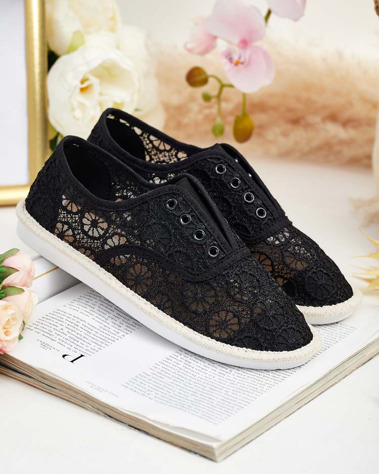 Royalfashion Women's openwork Nurram sneakers