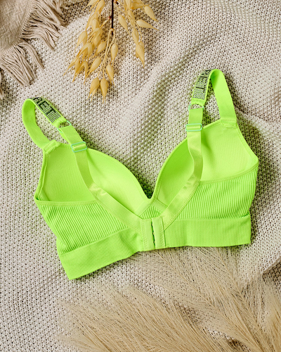 Royalfashion Женский ребристый бюстгальтер